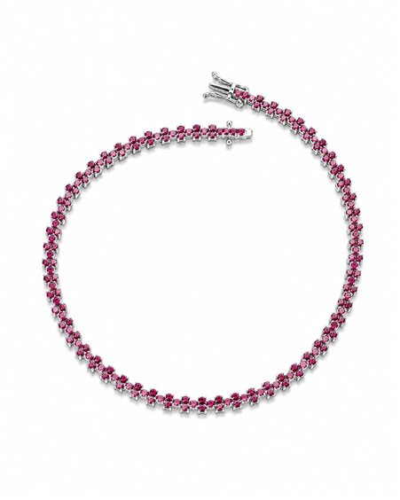 Pulsera Idee Preziose dal 1987 Mujer in Oro blanco Zircone IP.BK18B/80 - IP.BK18B/80